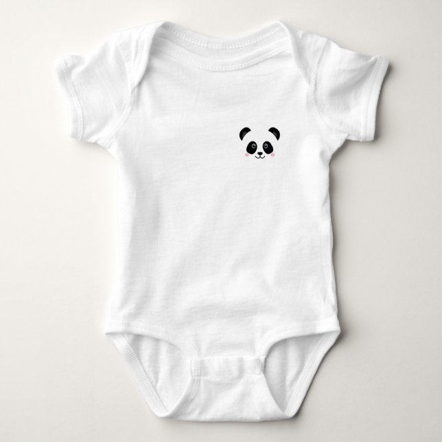 PANDA BABY BODYSUIT (Front)