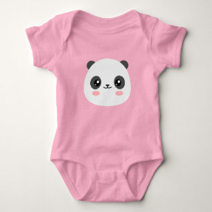 Panda Baby Bodysuit