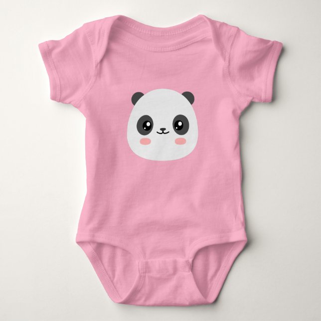 Panda Baby Bodysuit (Front)