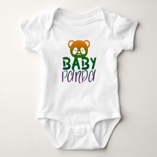 Panda Baby Bodysuit