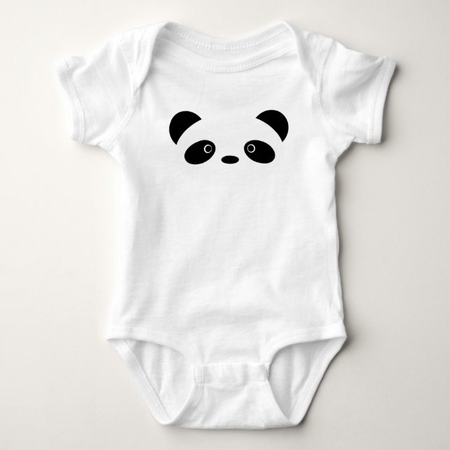 Panda Baby Bodysuit (Front)