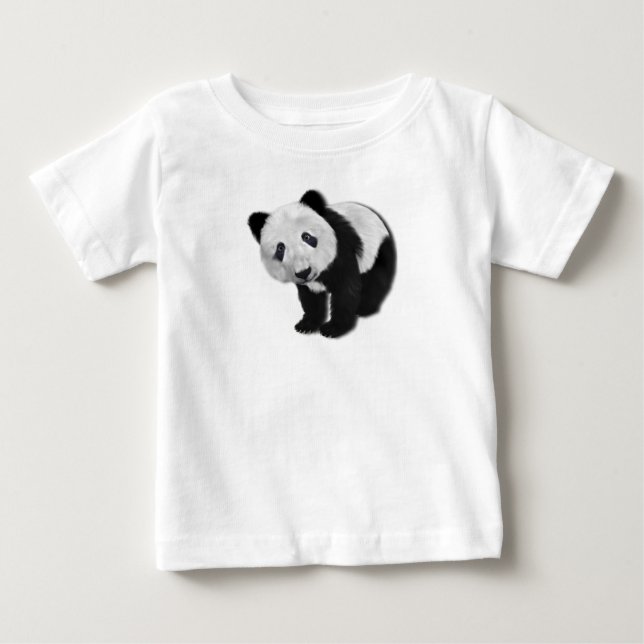 Panda. Baby T-Shirt (Front)