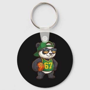 Panda Basketball 67 Gen Alpha Slang Srts Men Boys  Key Ring