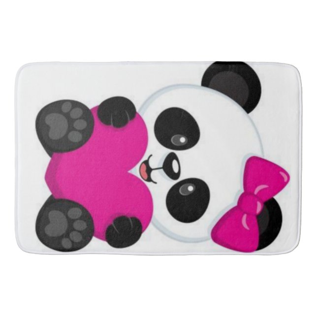 Panda Bath Mat (Front)