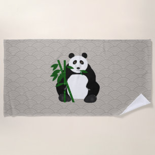 Panda Beach Towel