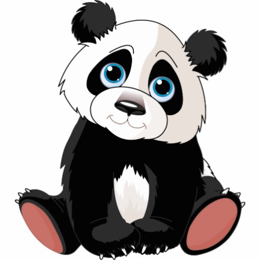 Panda Bear Acrylic Cut Outs | Zazzle