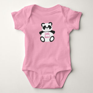 Panda Bear Baby Shower Bodysuit