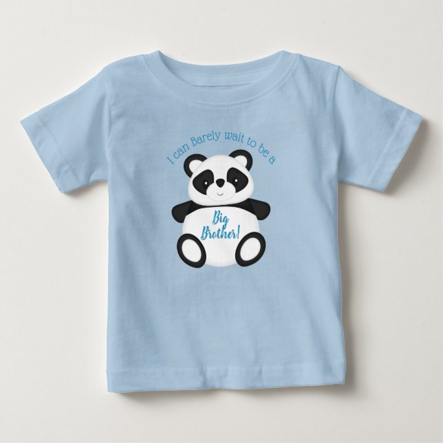 Panda Bear Baby Shower T-Shirt (Front)