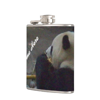 Panda Bear Bamboo Flask