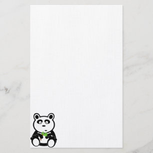 Panda Bear Black White Destiny Gifts Stationery
