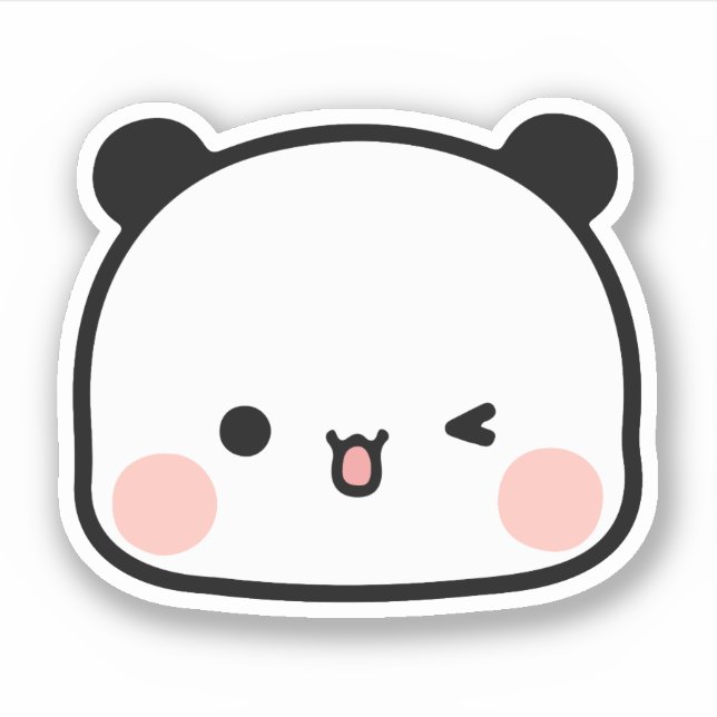 Panda bear, bubu and dudu, face bubu (Front)