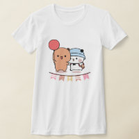 PANDA BEAR, bubu and dudu hugs love balloon