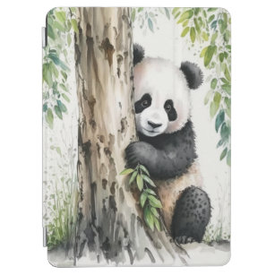 Panda Bear By Tree iPad Air Cover