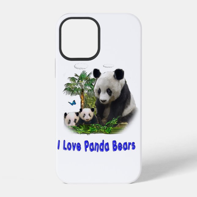 Panda Bear Case-Mate iPhone Case (Back)