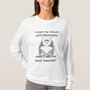 Panda Bear Chef Chocolate T-Shirt
