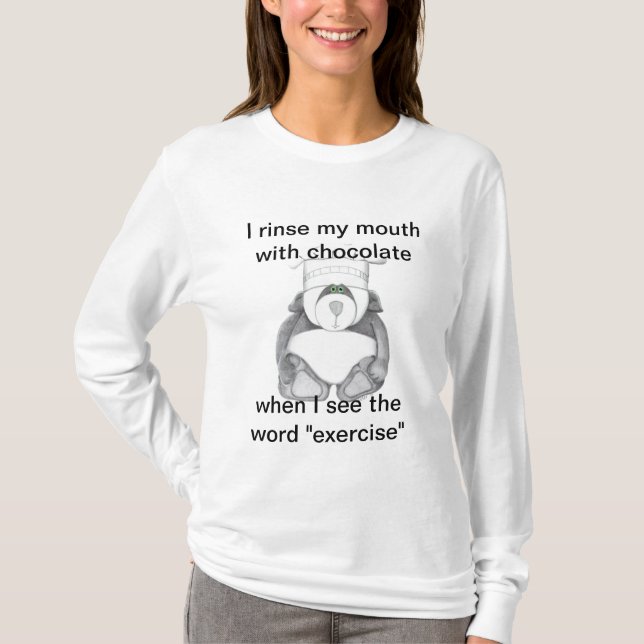 Panda Bear Chef Chocolate T-Shirt (Front)
