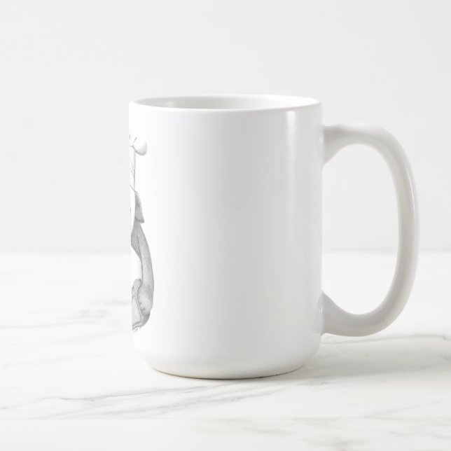 Panda Bear Chef Picture Coffee Mug (Right)