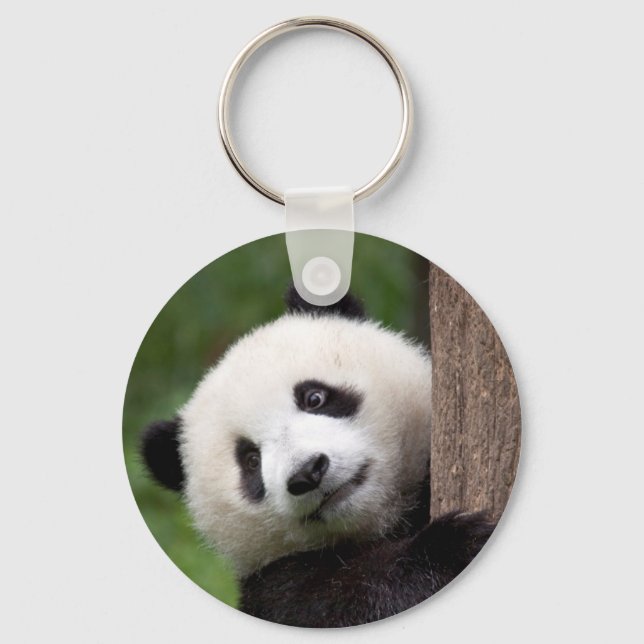 Panda Bear Cub Key Ring (Front)