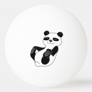 Panda Bear Cub Ping Pong Ball