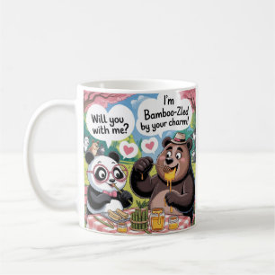 panda & bear cute and funny mug