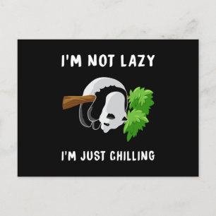 Panda Bear Cute Animal Pandas Paw Funny Gift Idea Postcard