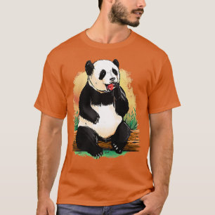Panda Bear Cute Premium T-Shirt