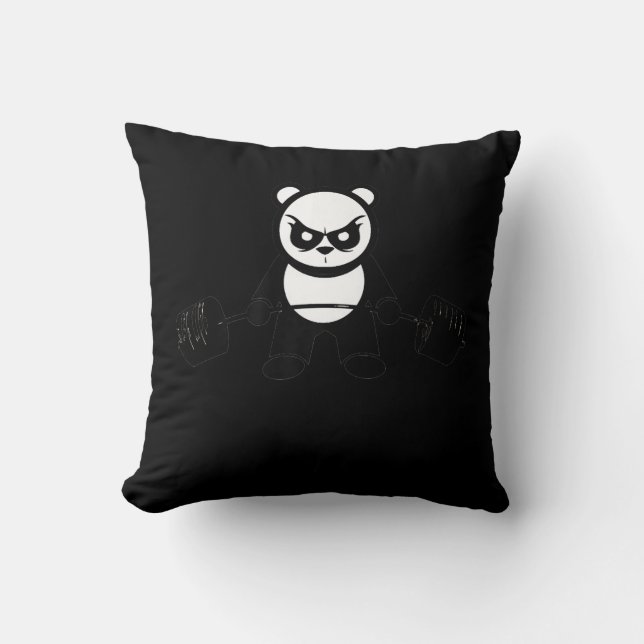 Panda Bear Deadlift - Premium Gym Cushion (Front)