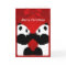 Panda Bear Friends Merry Christmas Greeting