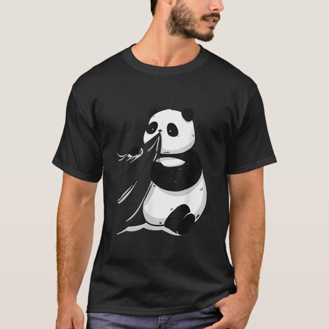 Panda Bear Giant Panda T-Shirt (Front)