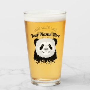 Panda Bear Glass