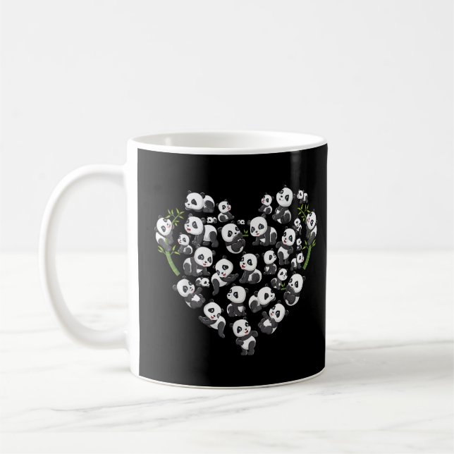 Panda Bear He Panda For  Coffee Mug (Left)