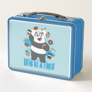 Panda Bear - Hug in a Mug! Metal Lunch Box