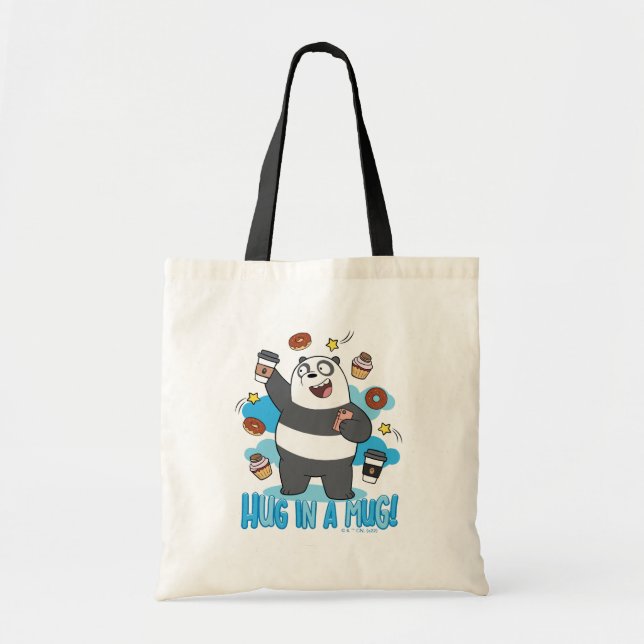 Panda Bear - Hug in a Mug! Tote Bag (Front)