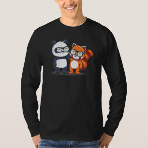 Panda Bear Hugs Red Panda Red Pandas Graphic T-Shirt