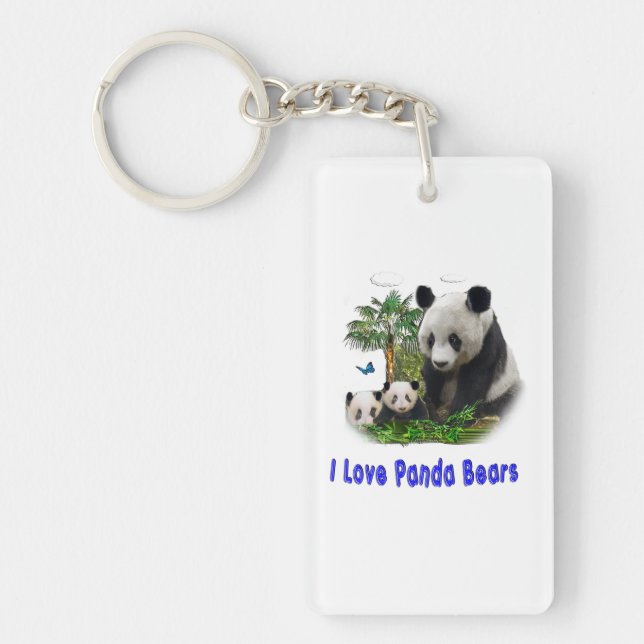 Panda Bear Key Ring (Front)