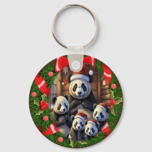 Panda Bear Key Ring