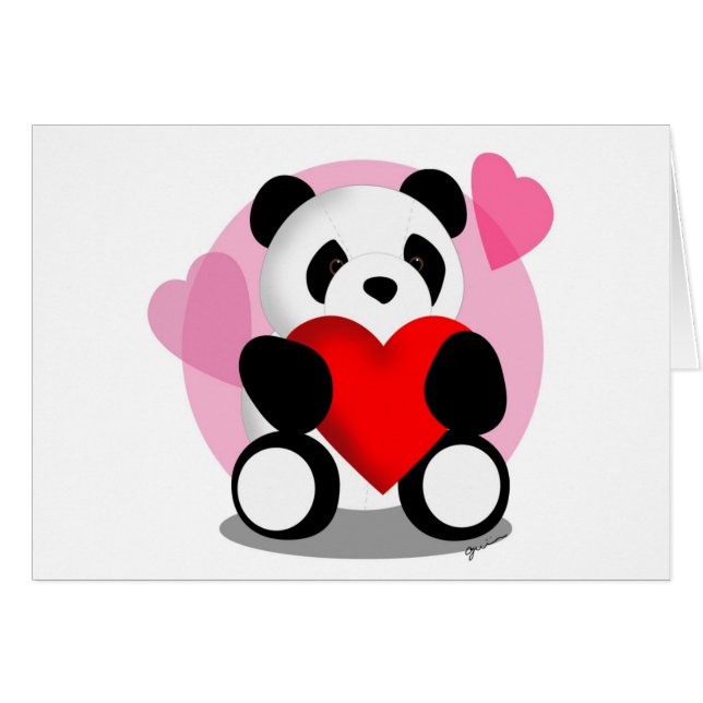 Panda Bear Love (Front Horizontal)