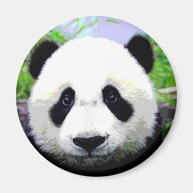 Panda Bear Magnet (Front)