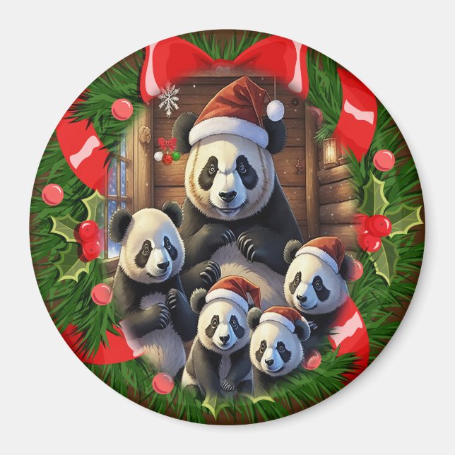 Panda Bear Magnet (Front)