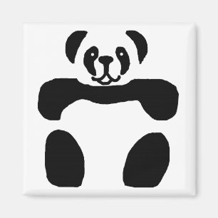 Panda bear magnet