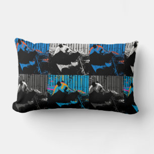Panda Bear Multi-panel Modern Art Design Lumbar Cushion