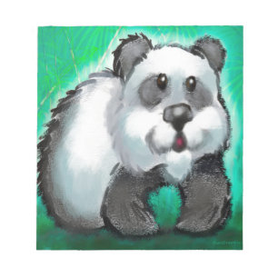 Panda Bear Notepad