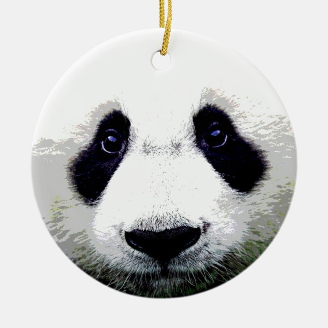 Panda Bear Ornament (Front)
