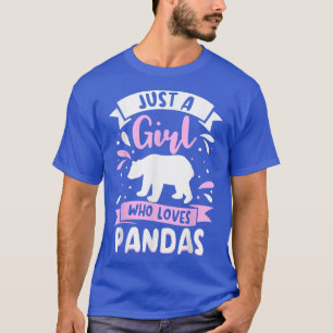Panda Bear Outfit for Cute Panda Lovers Apparel Wo T-Shirt