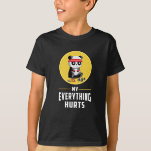 Panda Bear Pandas Cute Animal Paw Sports Gift Idea T-Shirt