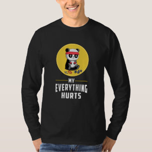 Panda Bear Pandas Cute Animal Paw Sports Gift Idea T-Shirt