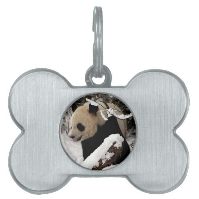 Panda Bear Pet Tag (Front)