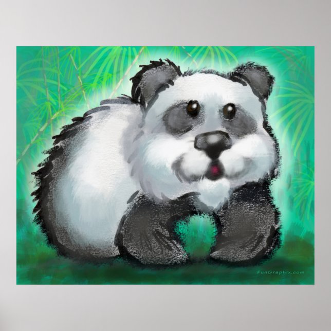 Panda Bear Poster (Front)