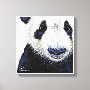 Panda Bear Print ' PANDA ' by Shirley MacArthur