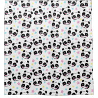 Panda Bear Shower Curtain